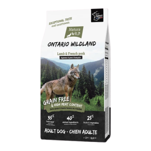 Croquettes sans céréales NATURA WILD Ontario Wildland sans poisson